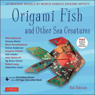 Origami Fish and Other Sea Creatures Kit