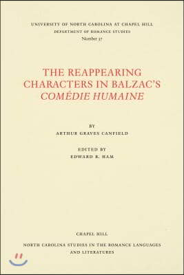 The Reappearing Characters in Balzac's ComA (c)die Humaine