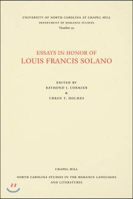 Essays in Honor of Louis Francis Solano