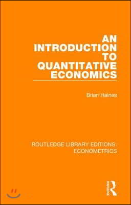 Introduction to Quantitative Economics