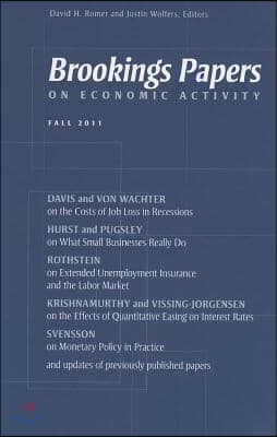 Brookings Papers on Economic Activity: Fall 2011