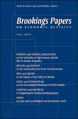 Brookings Papers on Economic Activity: Fall 2010