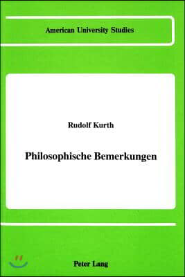 Philosophische Bemerkungen