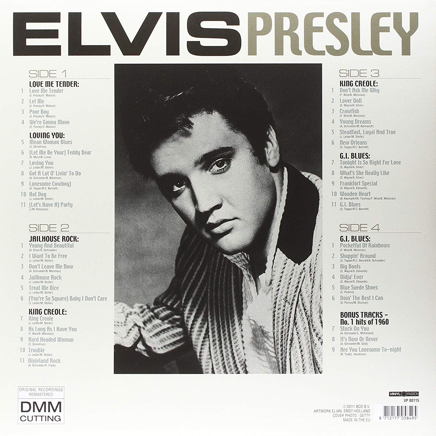 Elvis Presley (엘비스 프레슬리) - Sings Songs From His Movies [2LP]