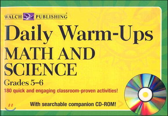 Daily Warm-Ups for Math &amp; Science, Grade 5-6