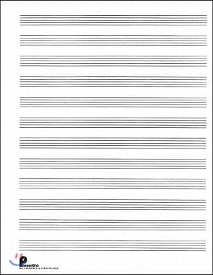 Musipack 3 Ring Filler No. 1: 12-Stave: Passantino Manuscript Paper