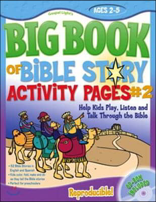 The Big Book of Bible Story Activity Pages #2 [With CDROM]