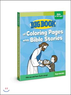 Big Book of Coloring Pages with Bible Stories for Kids of All Ages