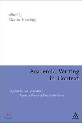 Academic Writing in Context: Implications and Applications