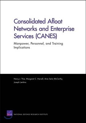 Consolidated Afloat Networks and Enterprise Services (CANES): Manpower, Personnel, and Training Implications