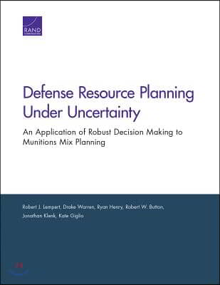 Defense Resource Planning Under Uncertainty: An Application of Robust Decision Making to Munitions Mix Planning