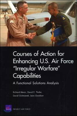 Courses of Action for Enhancing U.S. Air Force &quot;Irregular Warfare&quot; Capabilities: A Functional Solutions Analysis