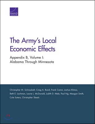 The Army&#39;s Local Economic Effects: Appendix B: Alabama Through Minnesota