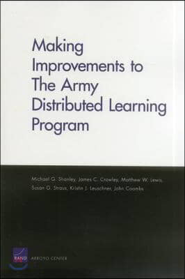 Making Improvements to the Army Distributed Learning Program