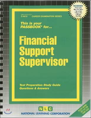 Financial Support Supervisor: Passbooks Study Guide