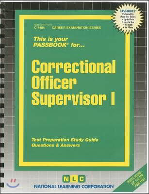 Correctional Officer Supervisor
