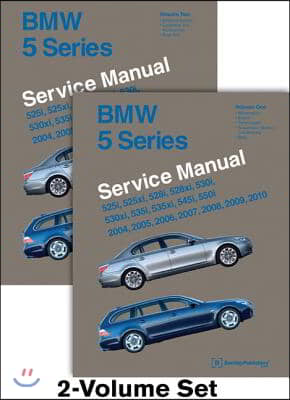 BMW 5 Series (E60, E61) Service Manual: 2004, 2005, 2006, 2007, 2008, 2009, 2010: 525i, 525xi, 528i, 528xi, 530i, 530xi, 535i, 535xi, 545i, 550i