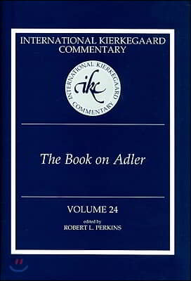 Ikc 24 Book On Adler, The:  Volume 24 The Book On Adler (H770/Mrc)