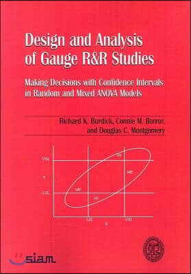 Design and Analysis of Gauge R and R Studies: Making Decisions with Confidence Intervals in Random and Mixed Anova Models