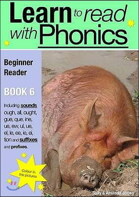 Learn to Read Rapidly with Phonics: Beginner Reader Book 6. A fun, colour in phonic reading scheme