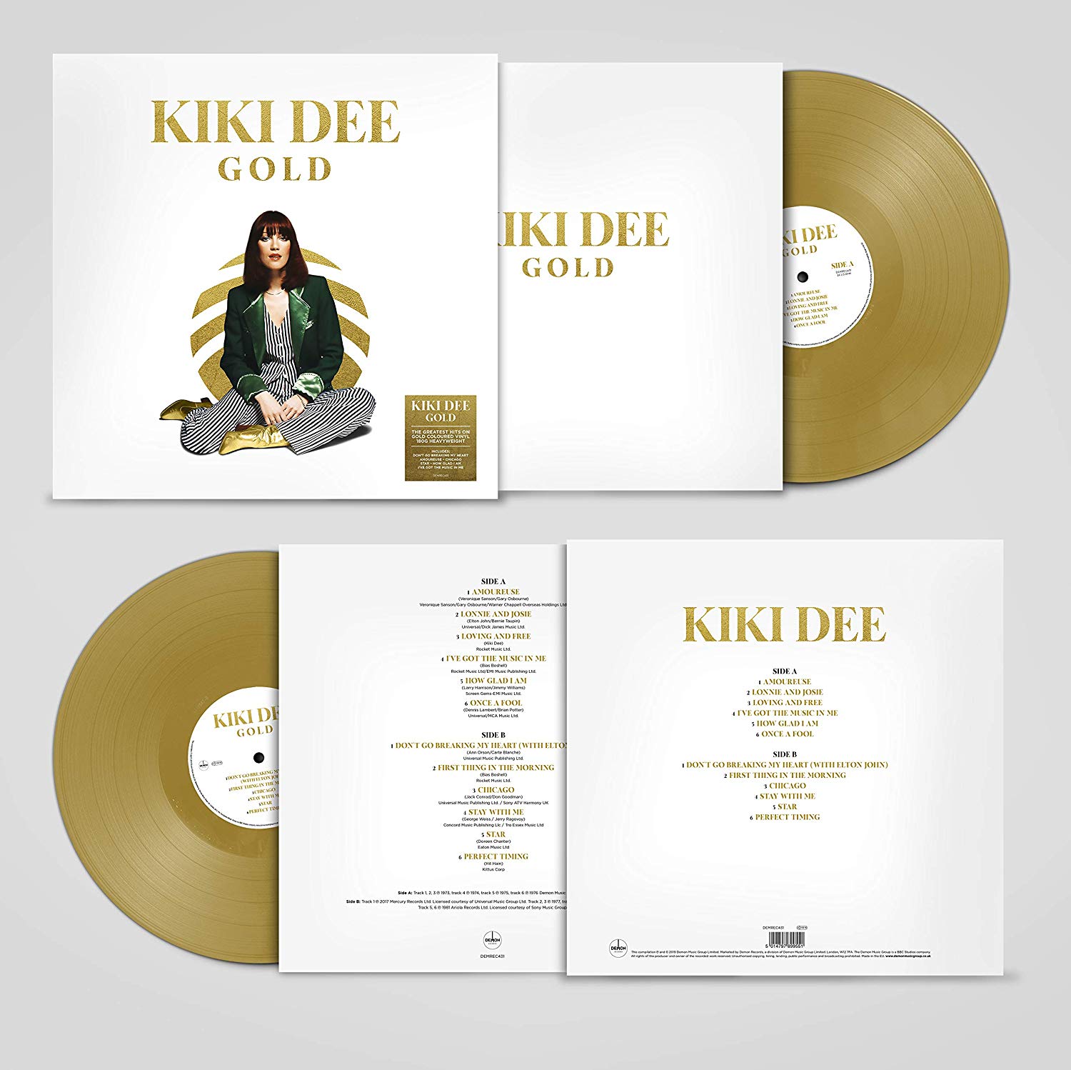 Kiki Dee (키키 디) - Gold [골드 컬러 LP]