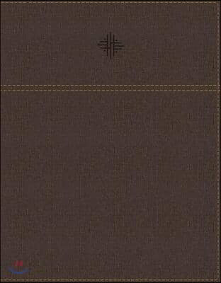Nrsv, Journal the Word Bible with Apocrypha, Leathersoft, Brown, Comfort Print: Reflect, Journal, or Create Art Next to Your Favorite Verses