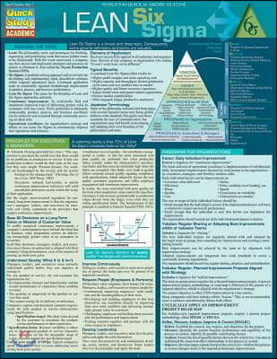 Lean Six SIGMA - Quick Study