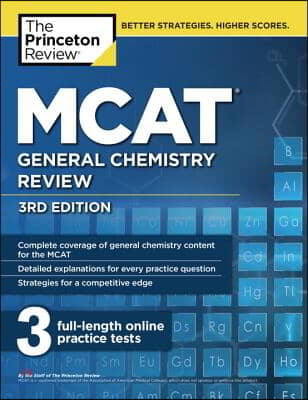 MCAT General Chemistry Review, 3rd Edition