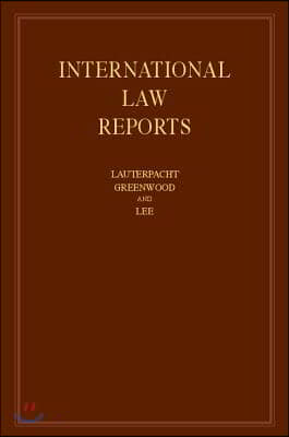 International Law Reports: Volume 166