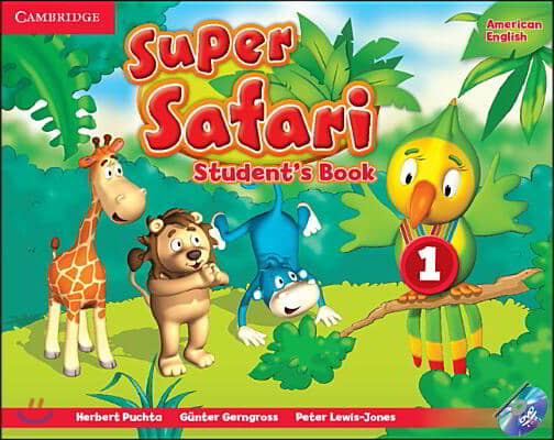 Super Safari American English Level 1 Student's Book with DVD-ROM [With DVD ROM]