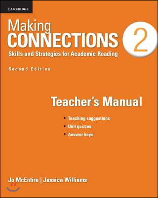 Making Connections Level 2 Teacher's Manual: Skills and Strategies for Academic Reading