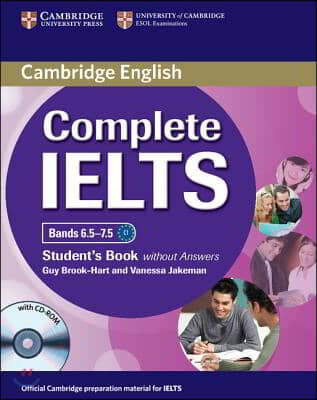 Complete Ielts Bands 6.5-7.5 Student&#39;s Book Without Answers [With CDROM]