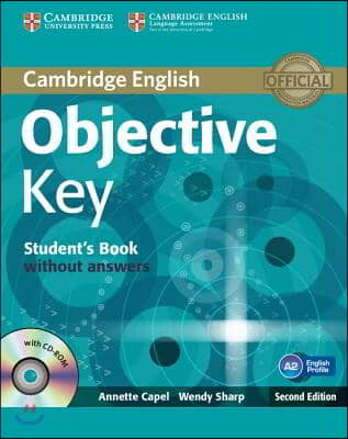 Objective Key Student&#39;s Book Without Answers + Cd-rom