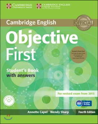 Objective First Student&#39;s Book Pack (Student&#39;s Book with Answers and Class Audio Cds(2)) [With CDROM]