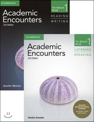 Academic Encounters Level 1 2-Book Set (R&amp;w Student&#39;s Book with Wsi, L&amp;s Student&#39;s Book with Integrated Digital Learning): The Natural World