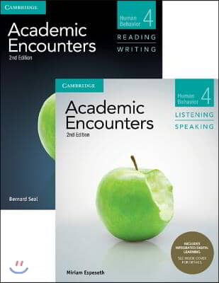 Academic Encounters Level 4 2-Book Set (R&amp;w Student&#39;s Book with Wsi, L&amp;s Student&#39;s Book with Integrated Digital Learning): Human Behavior