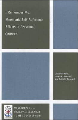 I Remember Me: Mnemonic Self-Reference Effects in Preschool Children