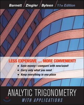 Analytic Trigonometry with Applications, Binder Ready Version