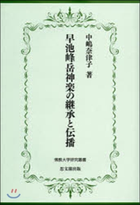 早池峰岳神樂の繼承と傳播