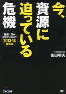 今,資源に迫っている危機