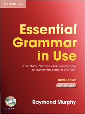 Essential Grammar in Use with Answers and CD-ROM Pack : A Self-Study Reference and Practice Book for Elementary Students of English