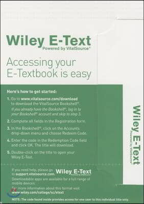 Theory and Design for Mechanical Measurements Wiley E-text Reg Card