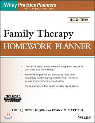 Family Therapy Homework Planner