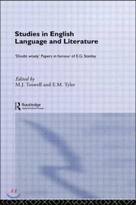 Studies in English Language and Literature: Doubt Wisely