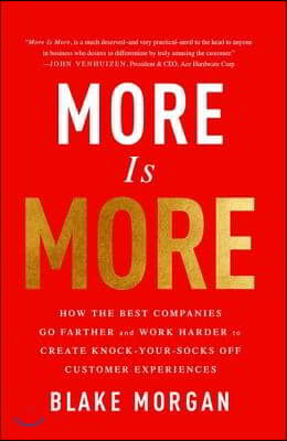 More Is More: How the Best Companies Go Farther and Work Harder to Create Knock-Your-Socks-Off Customer Experiences