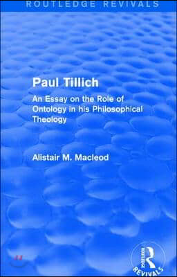 Routledge Revivals: Paul Tillich (1973)