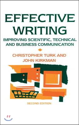 Effective Writing: Improving Scientific, Technical and Business Communication