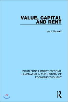 Value, Capital and Rent