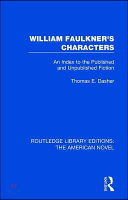 William Faulkner&#39;s Characters