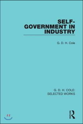 Self-Government in Industry